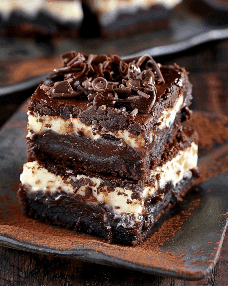 Cheesecake Brownies