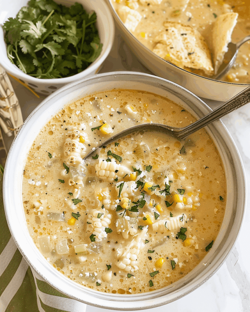 Mexican Street Corn Soup