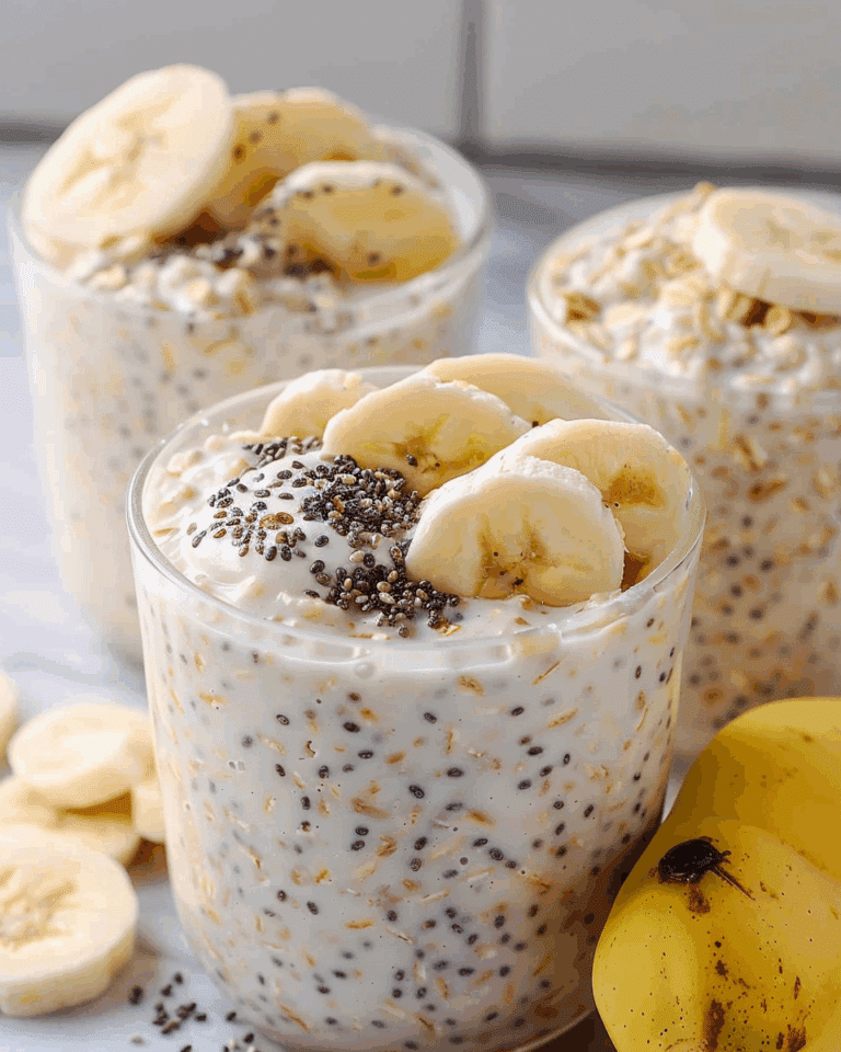 Overnight Oats with Yogurt and Chia Seeds