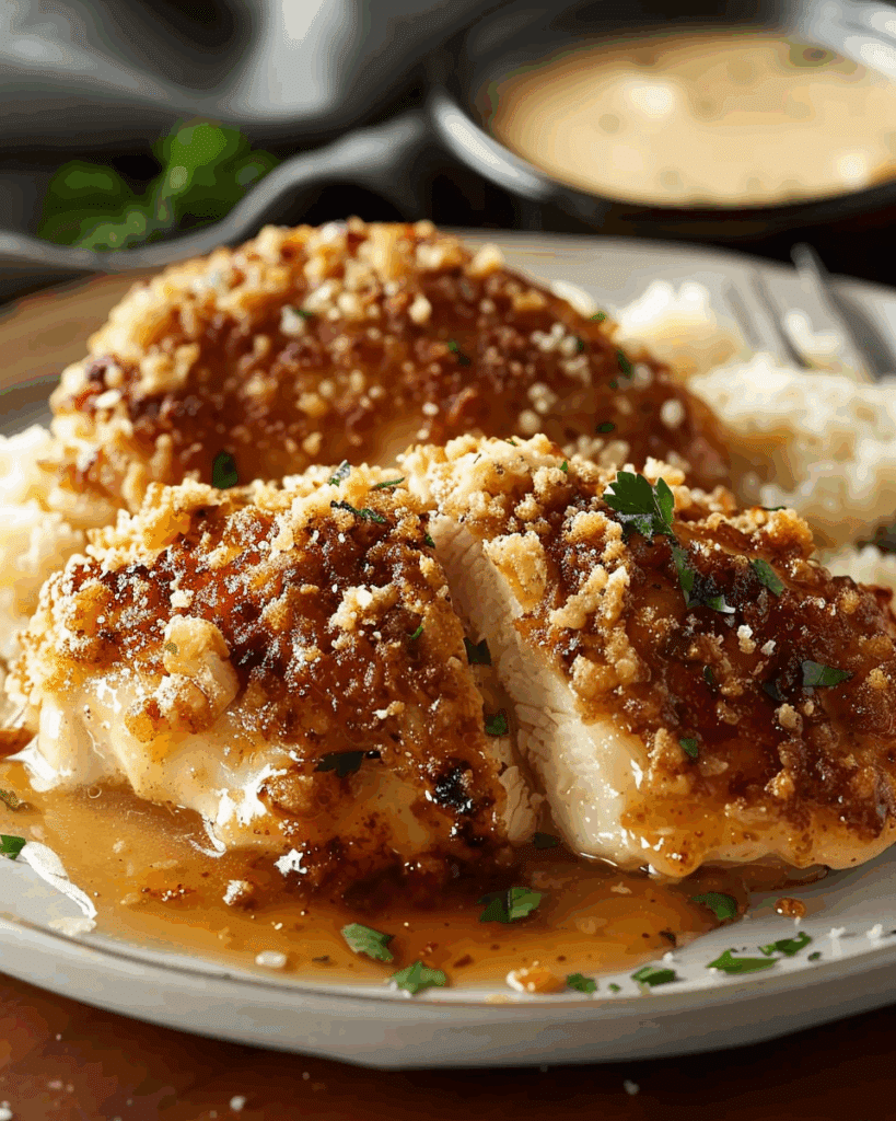 Parmesan Crusted Chicken