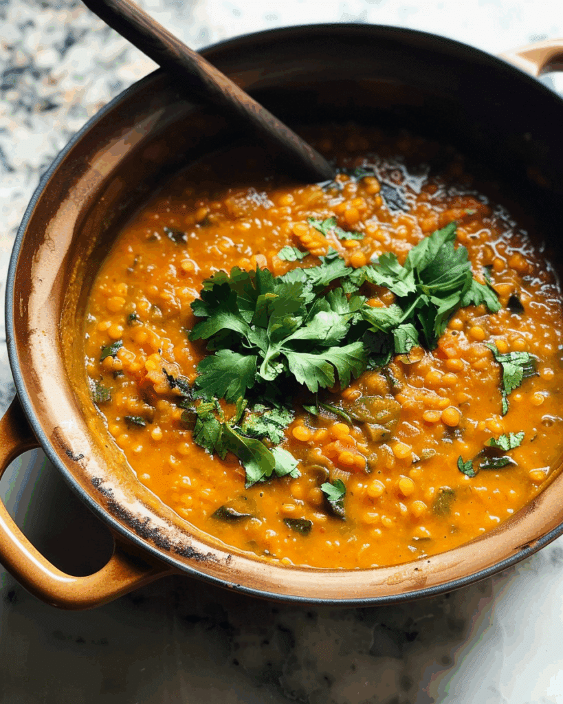 Smoky Red Lentil Stew