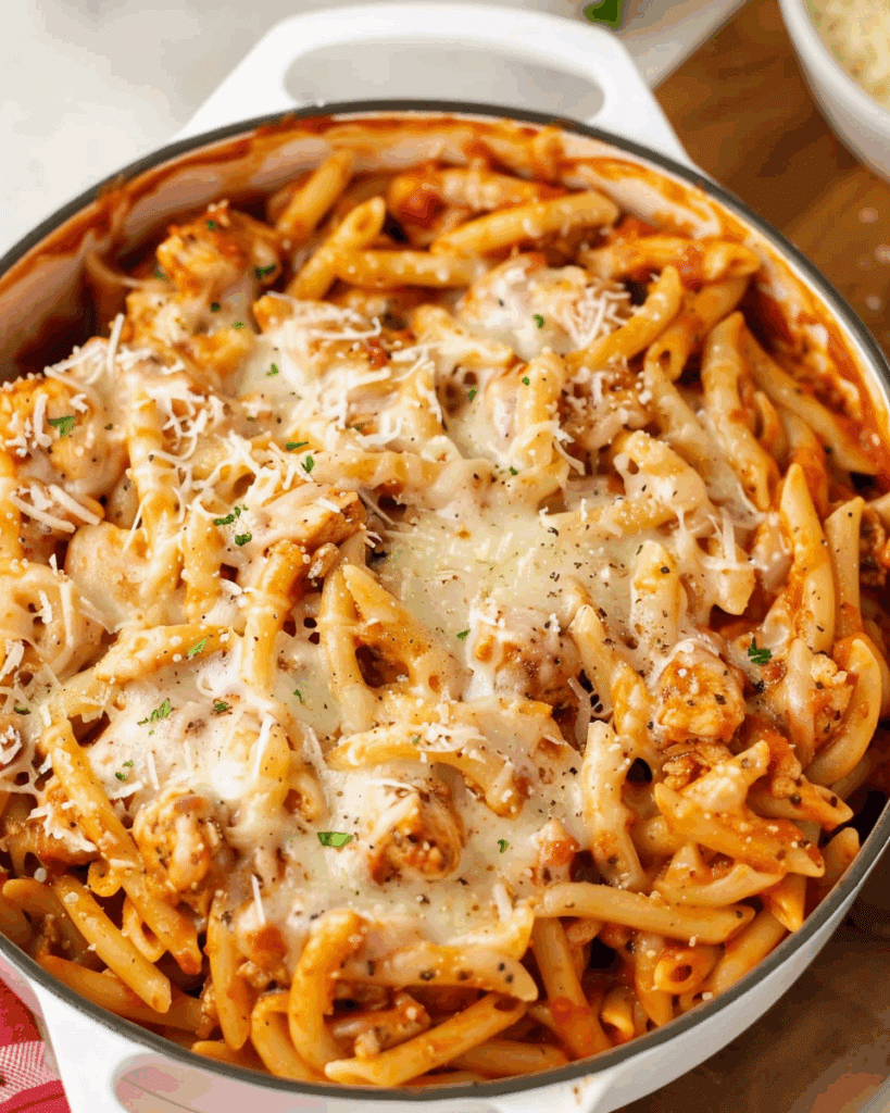 Chicken Parmesan Pasta