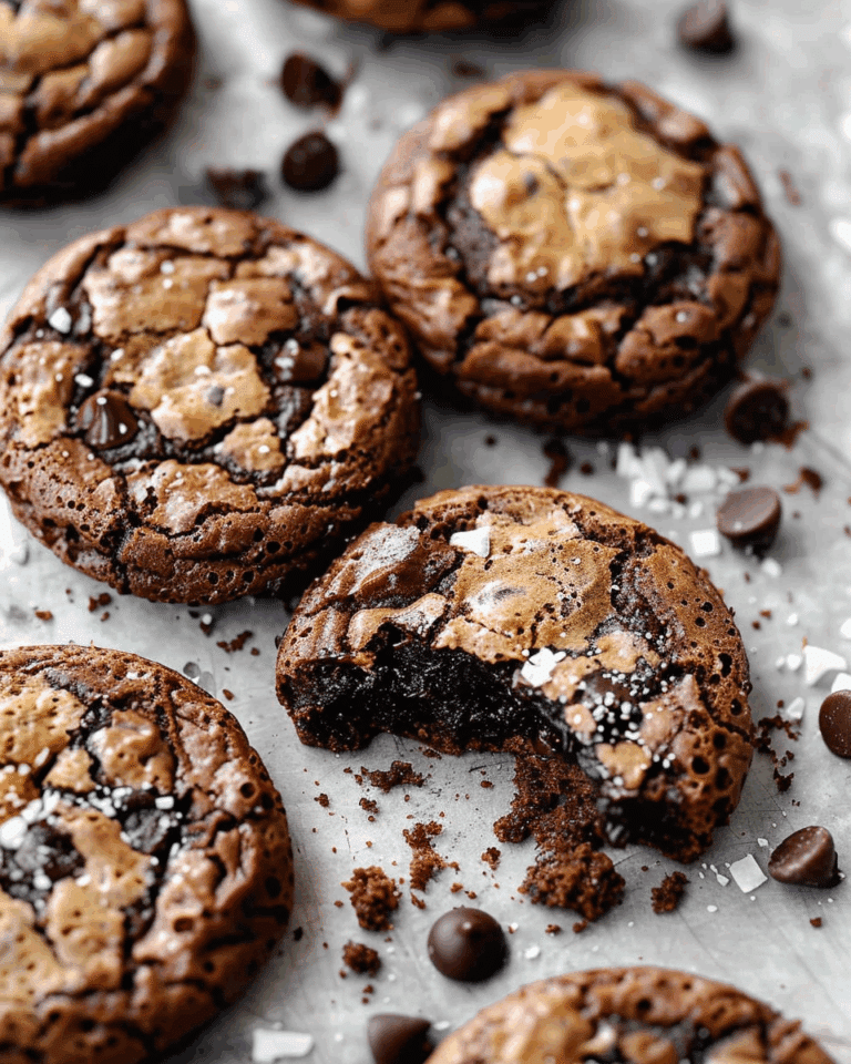 The BEST Fudgy Chewy Brookies