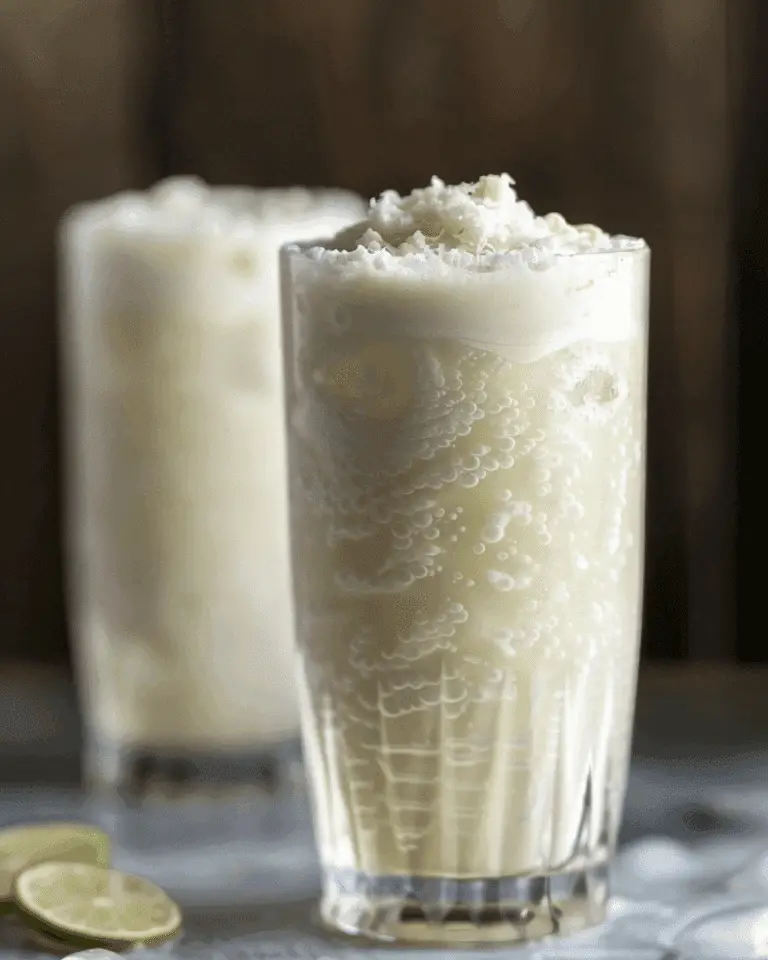 Creamy Coconut Milk Brazilian Lemonade (Limeade)