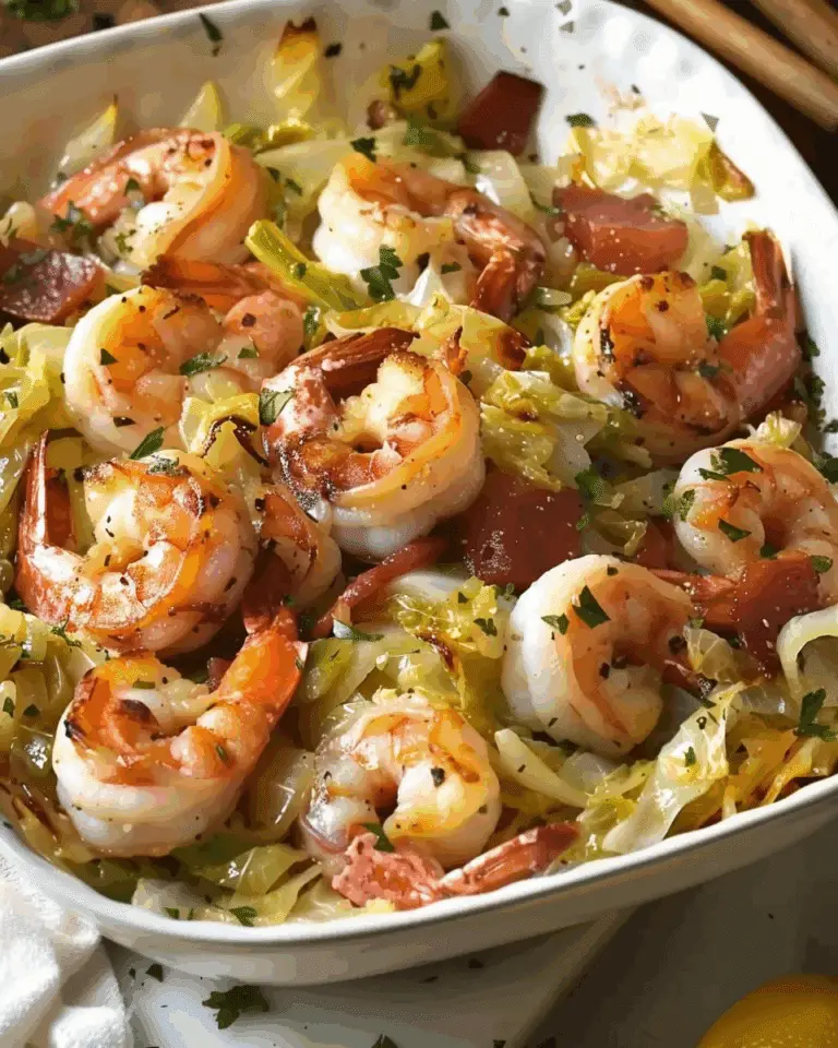 Fried Cabbage with Shrimp