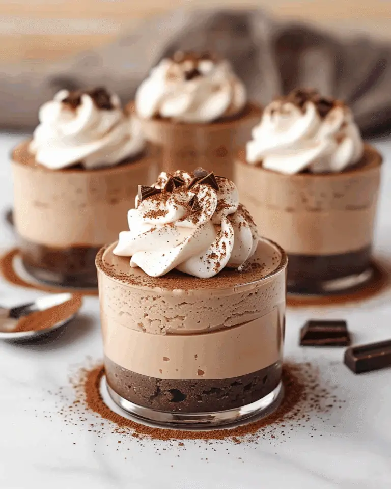 No Bake Nutella Cheesecakes