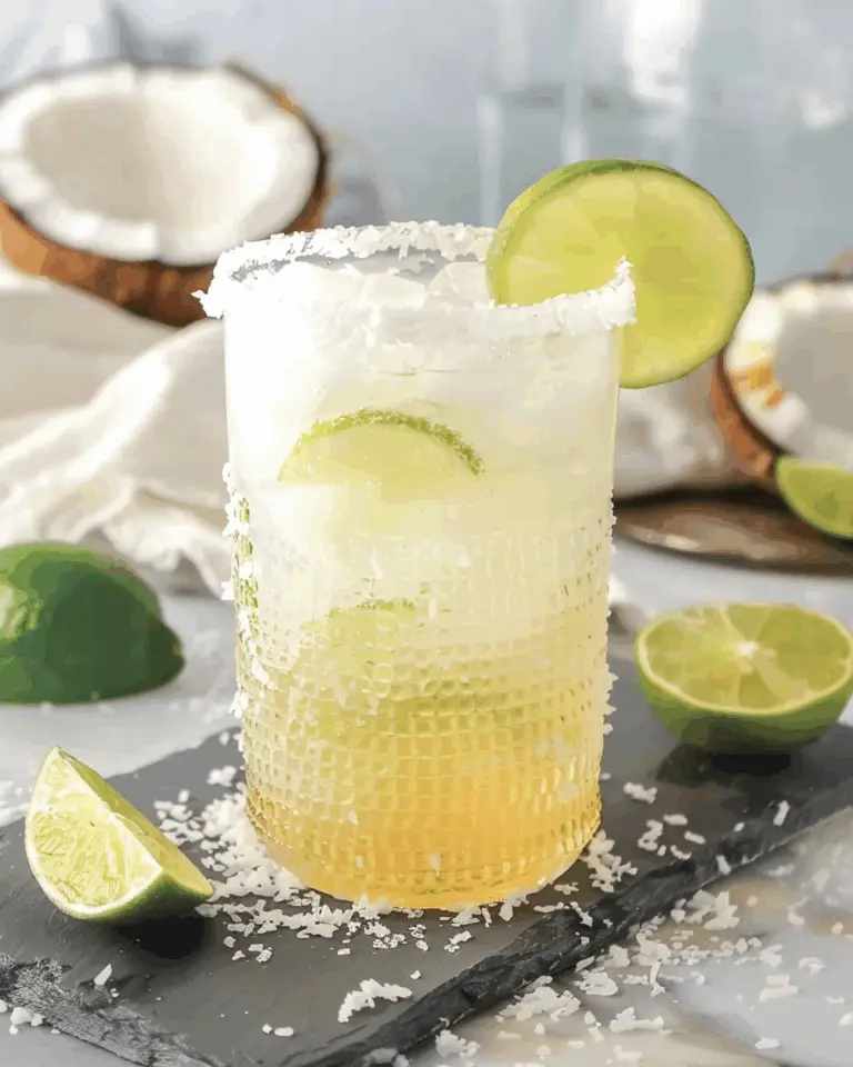 Coconut Water Mocktail