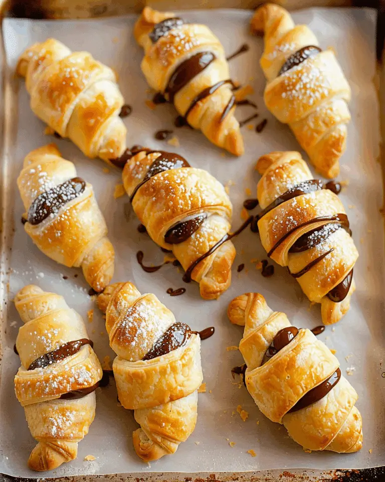 Nutella Crescent Rolls