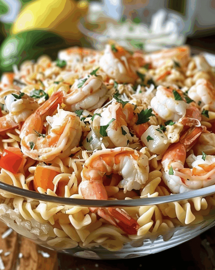 Seafood Pasta with Shrimp & Crab