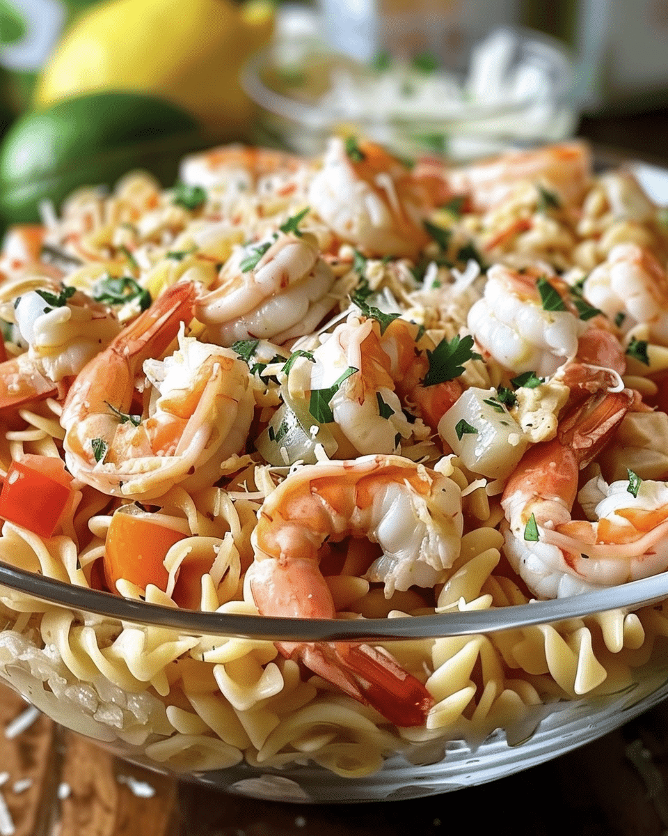 Seafood Pasta with Shrimp & Crab