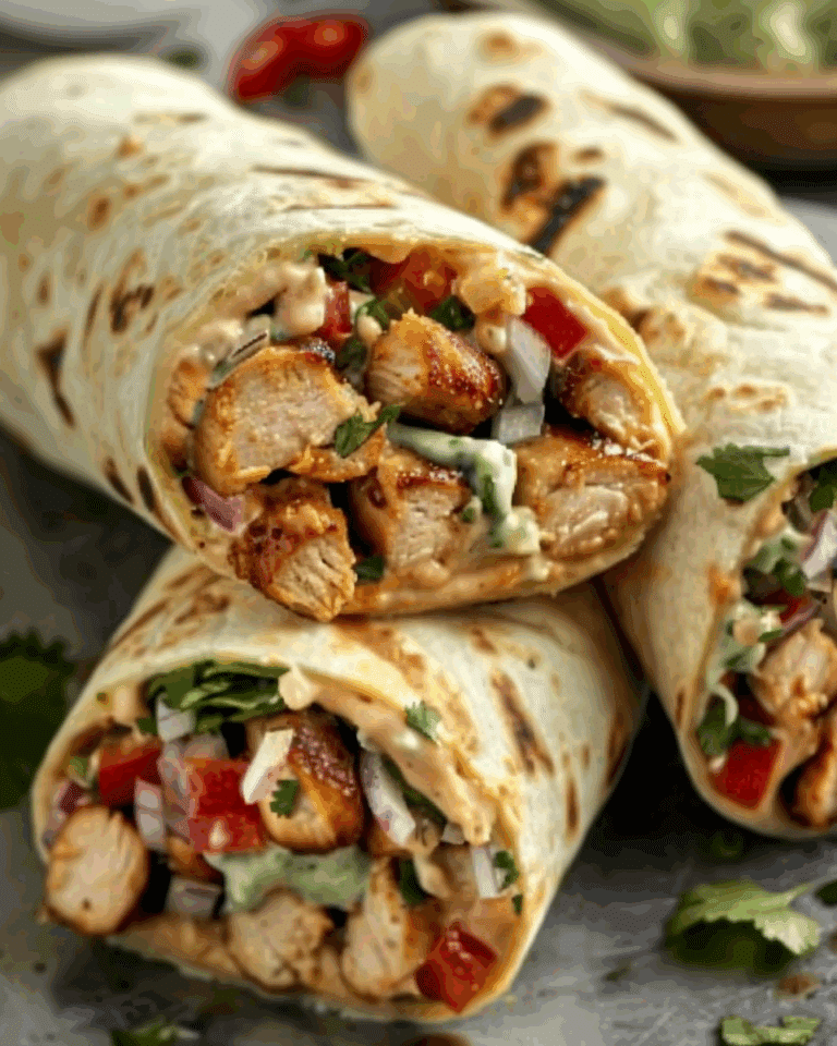 Copycat Chipotle Ranch Grilled Chicken Burrito