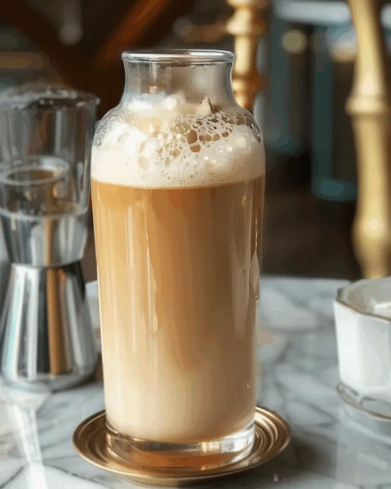 Iced English Tea Latte