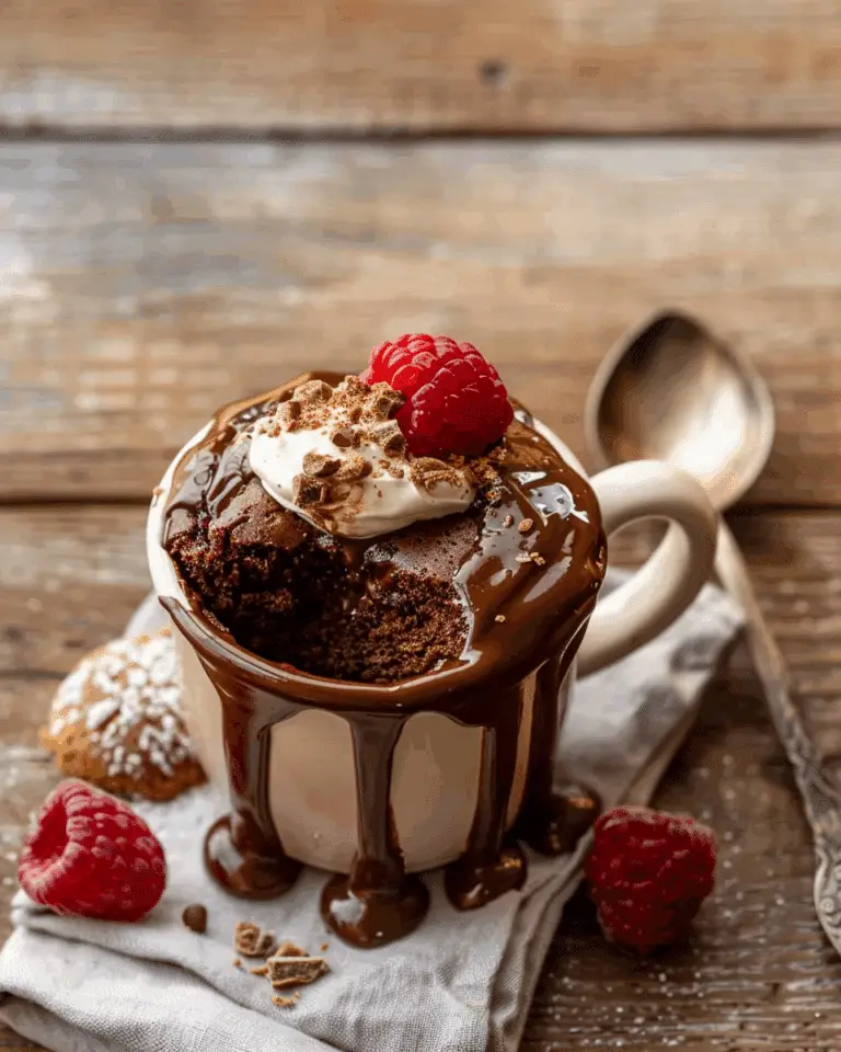 Nutella Mug Cake