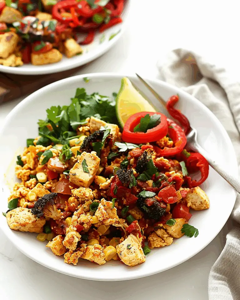 Southwest Tofu Scramble