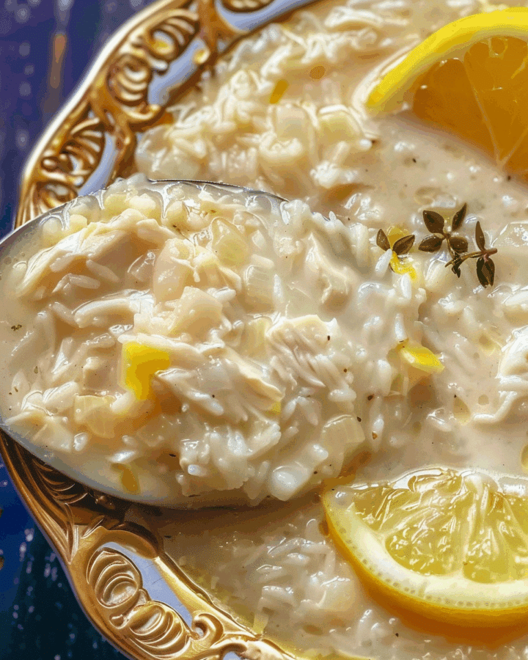 Avgolemono Soup