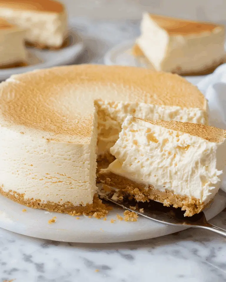 Jiggly Japanese Cheesecake