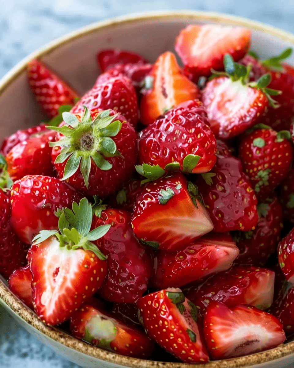 10 Minute Strawberry Salsa