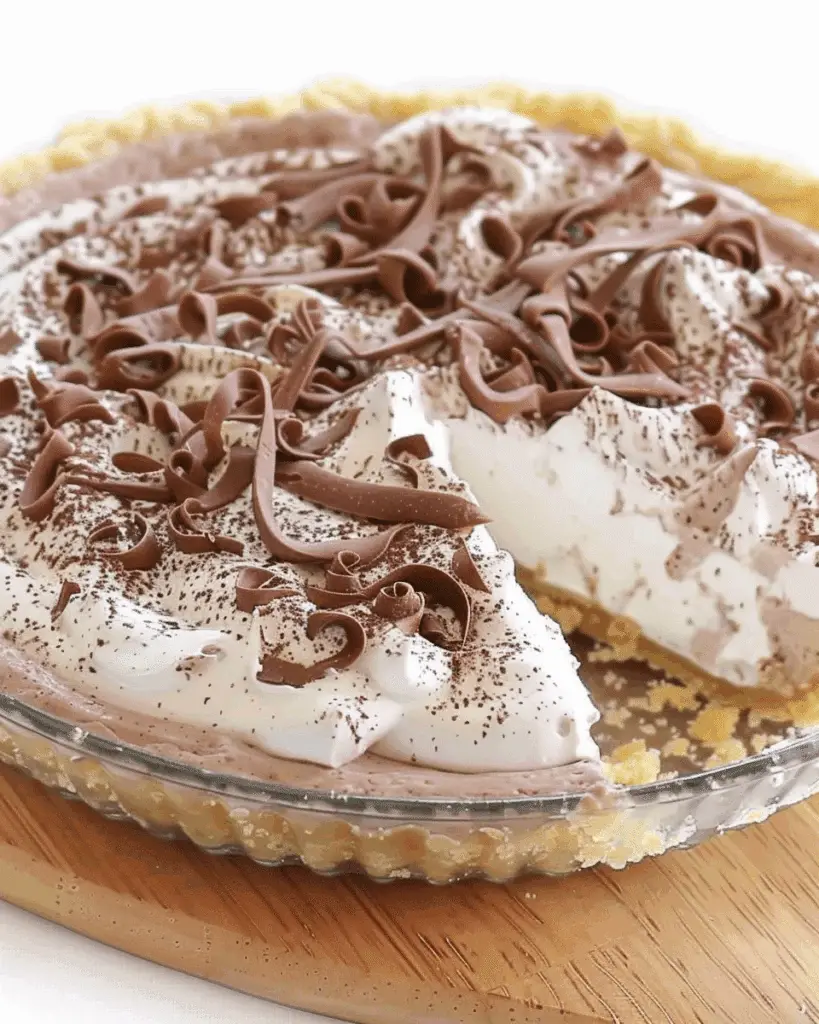 Dairy Free French Silk Pie