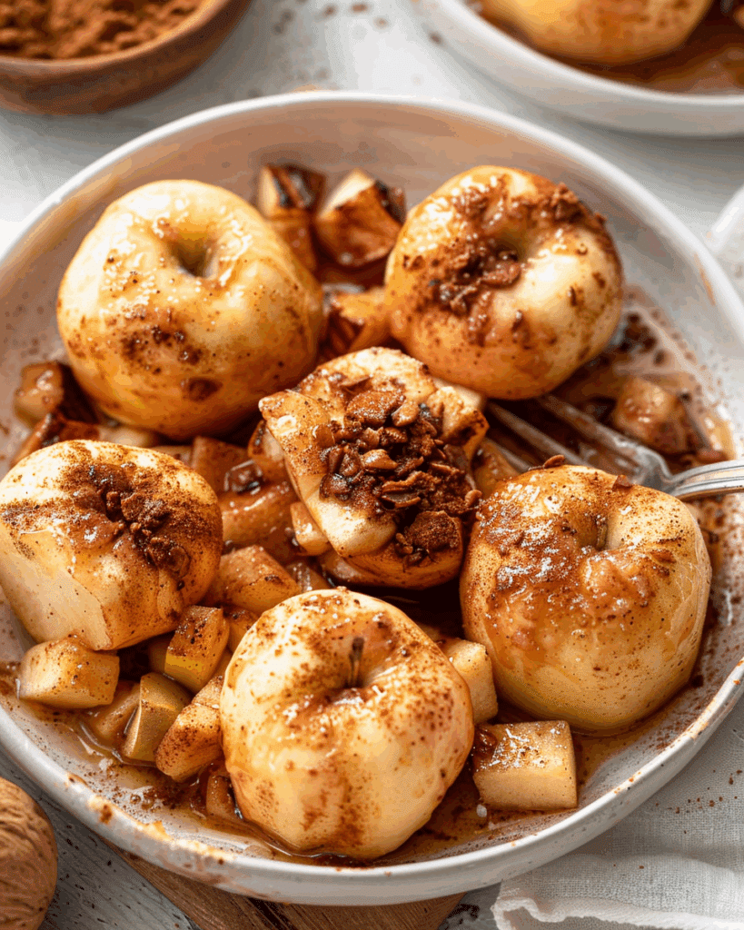 Maple Air Fryer Apples