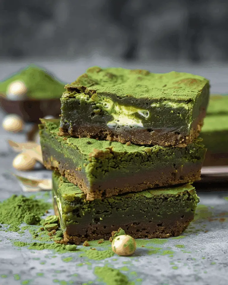 Matcha Brownies