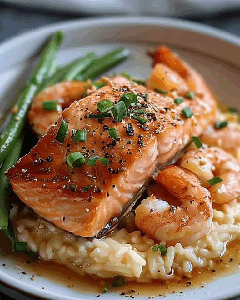 Tender Shrimp and Salmon