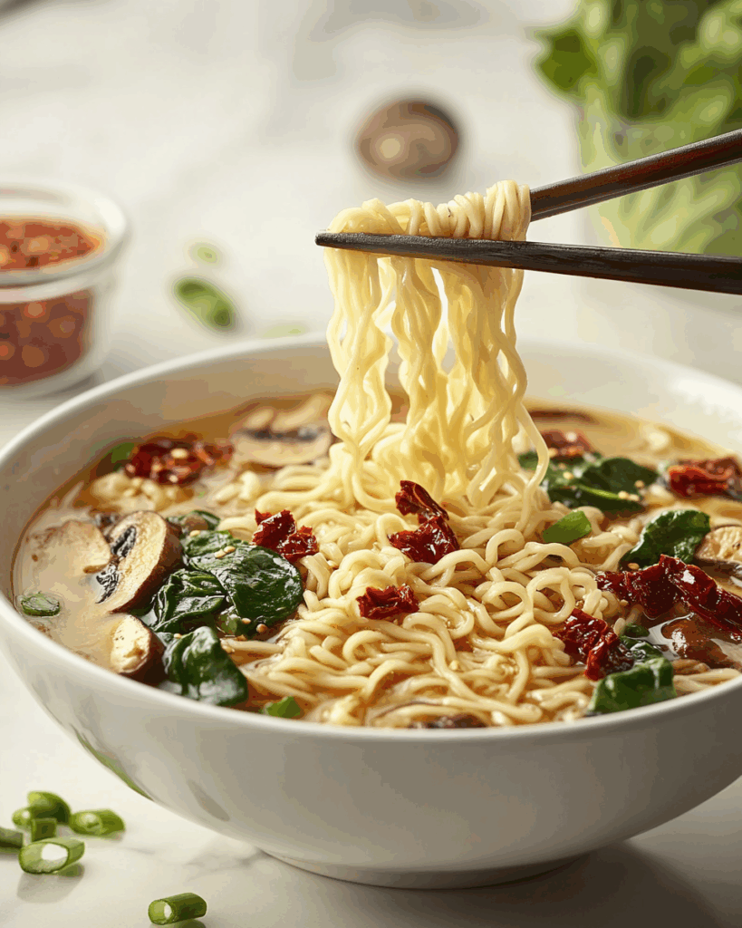 Creamy Mushroom Ramen Recipe