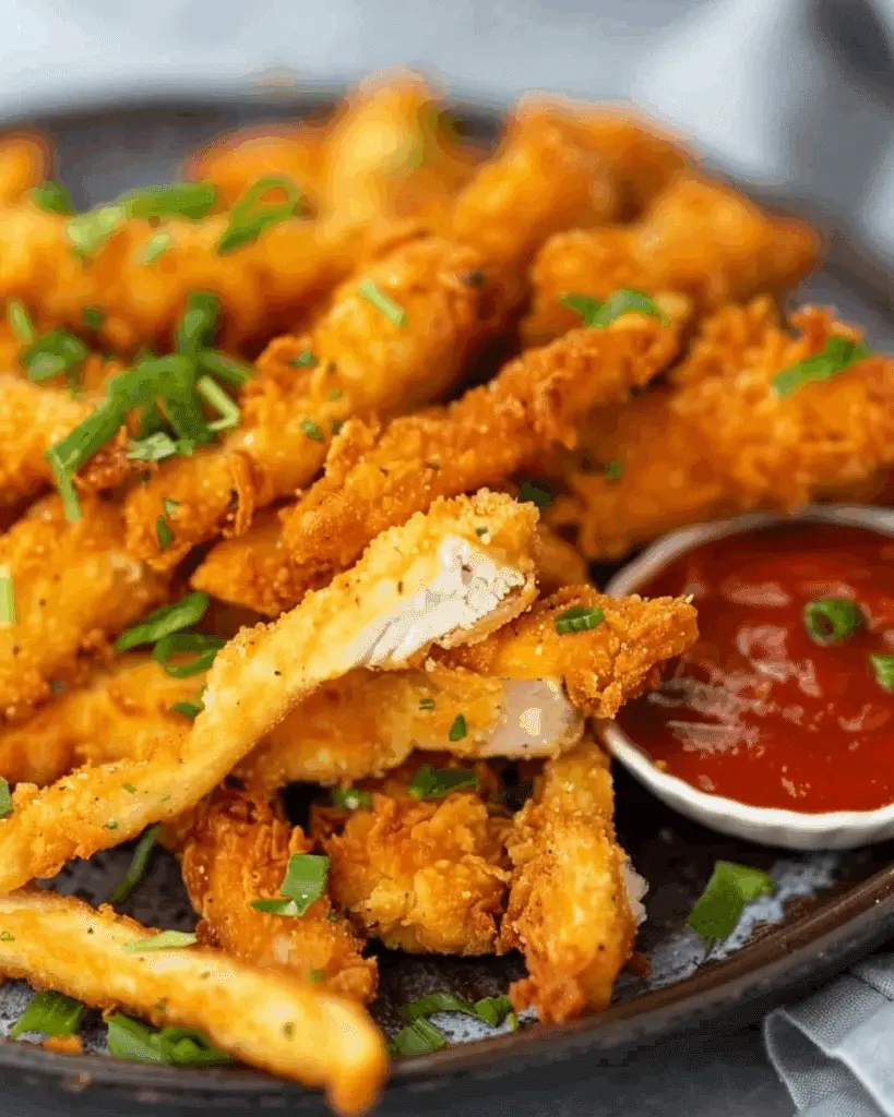 Air Fryer Crispy Chicken Fries