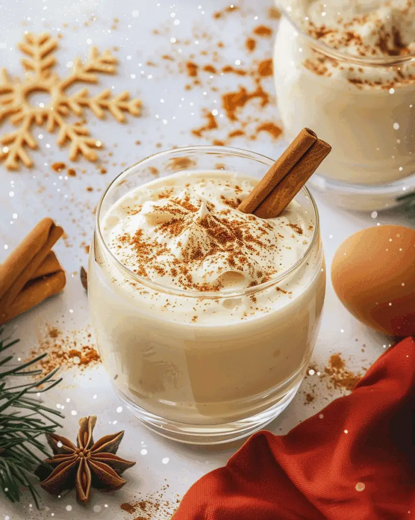 Classic Homemade Eggnog