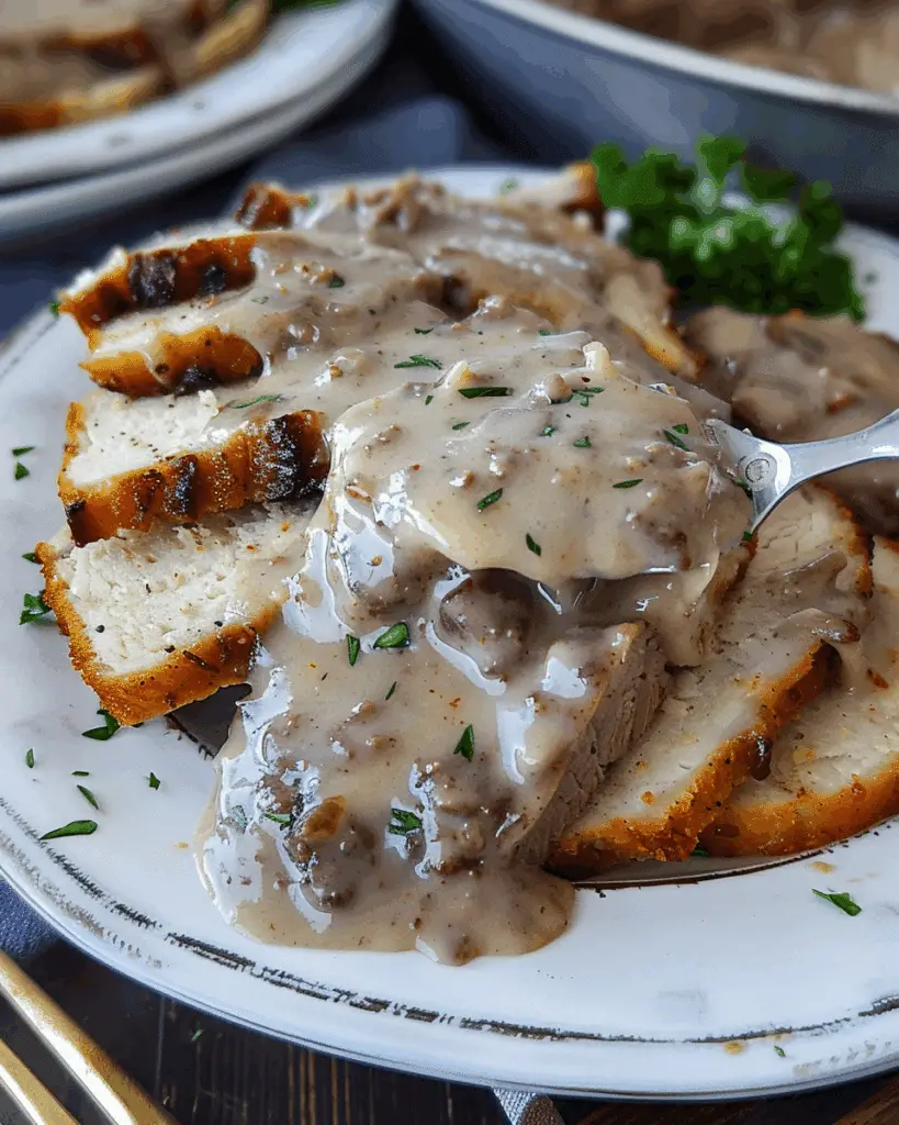 Leftover Brisket and Gravy