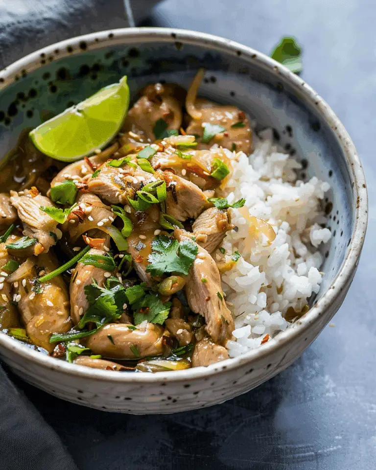 Lemongrass Chicken Stir Fry