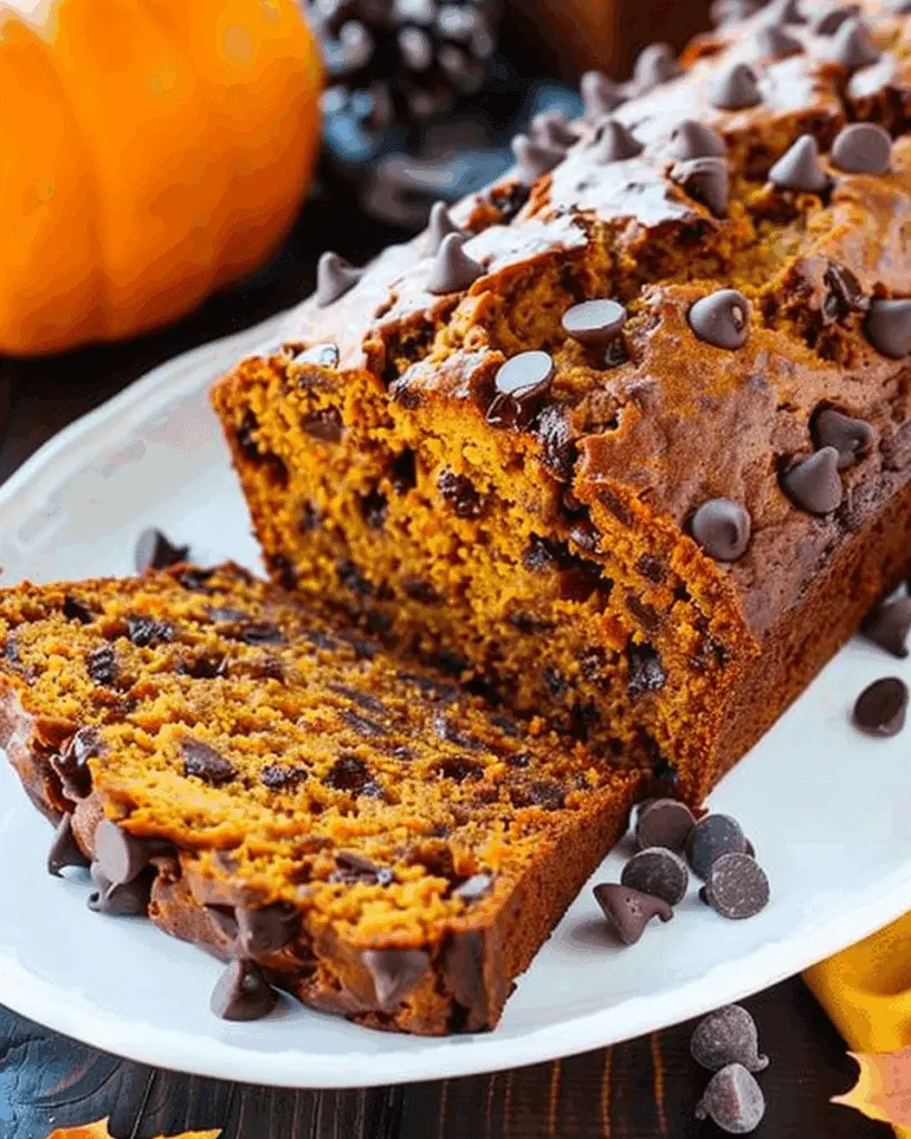 Best Chocolate Chip Pumpkin Bread