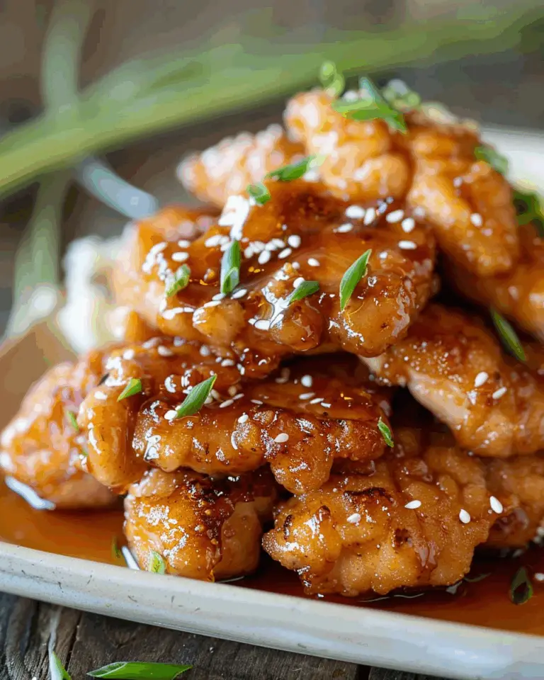 Honey Garlic Chicken