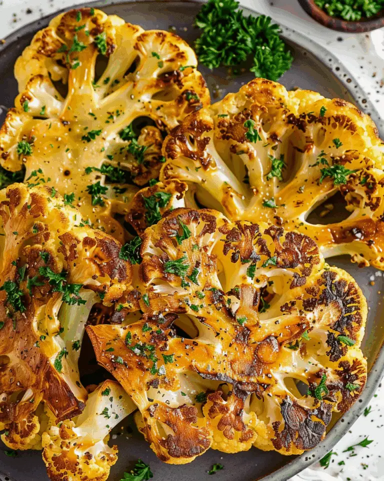 Cauliflower Steak (Roasted or Grilled)