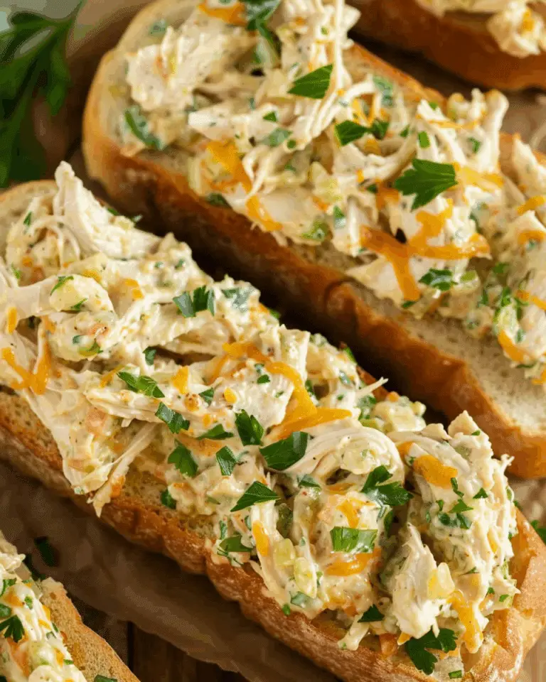 Hot Chicken Salad French Bread Sandwiches