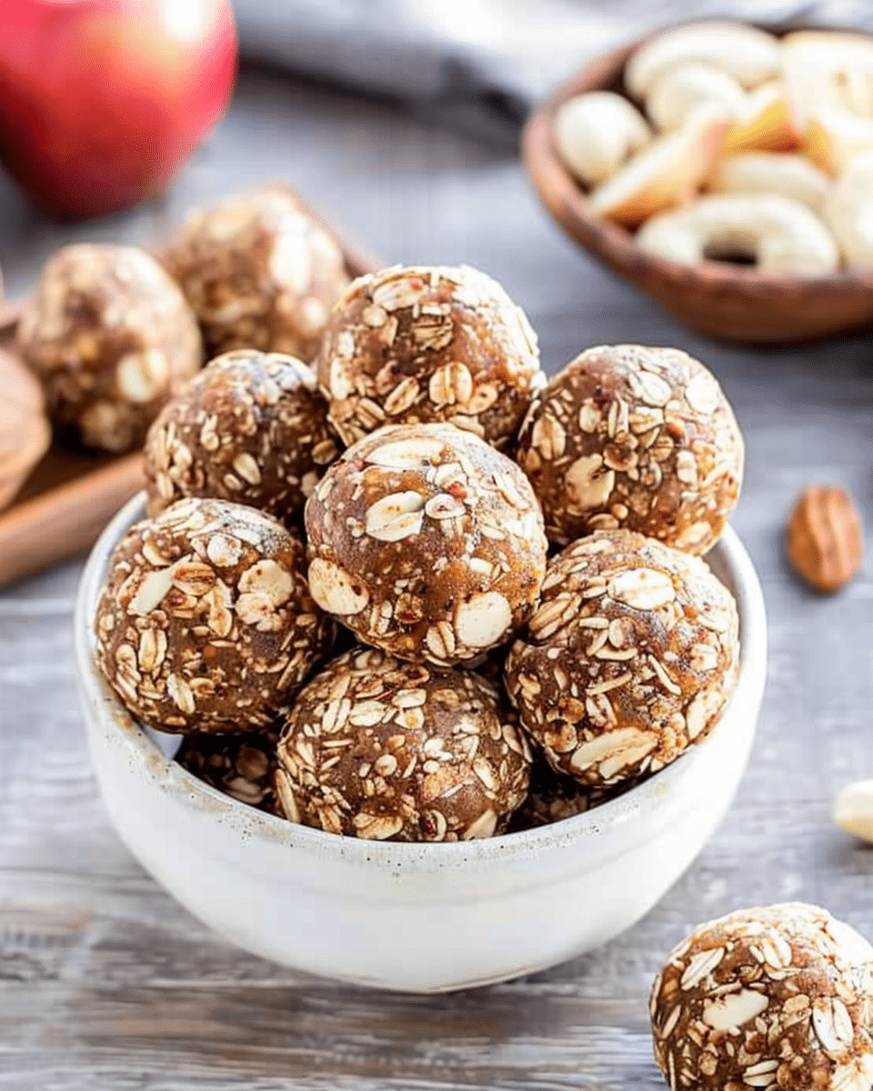Nut-Free Apple Energy Balls