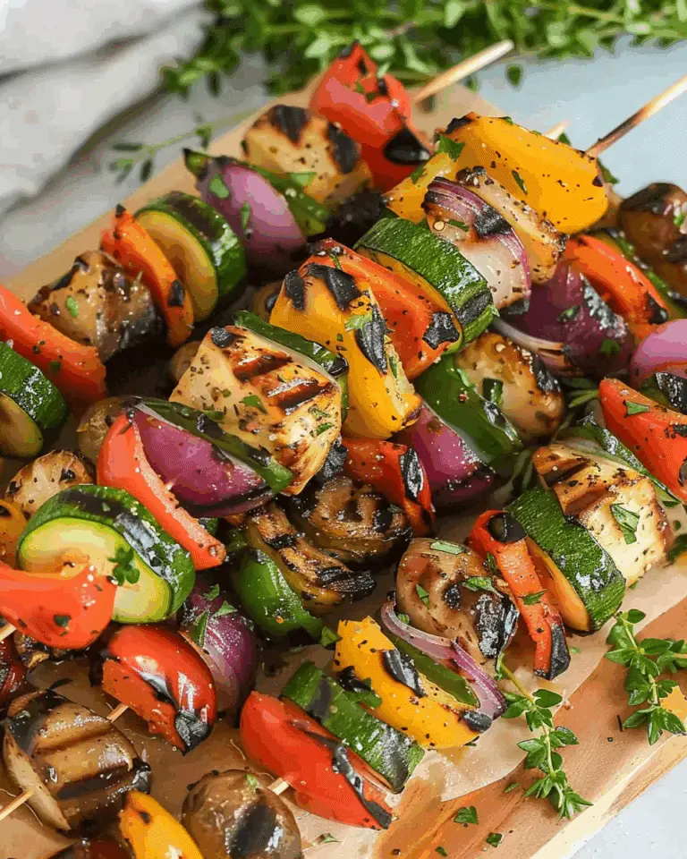 Vegetable Kabobs