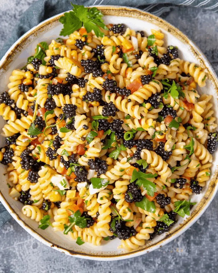 Cowboy Caviar Pasta Salad