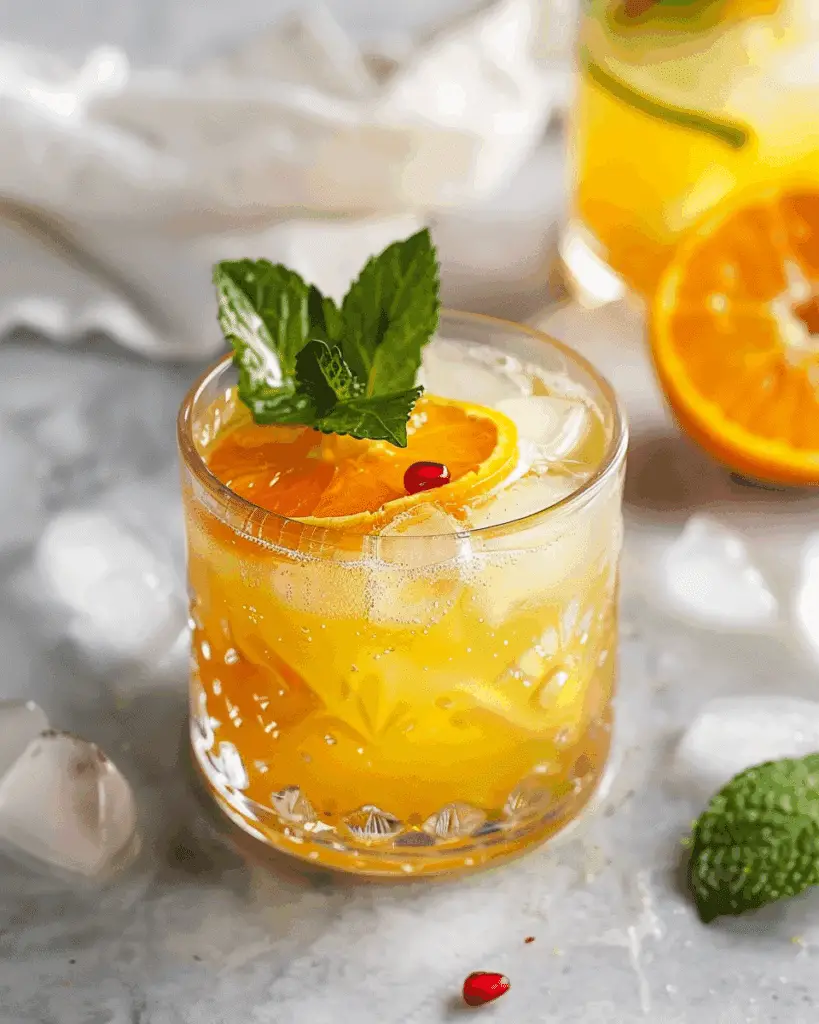 Orange Citrus Mocktail (Non-Alcoholic)
