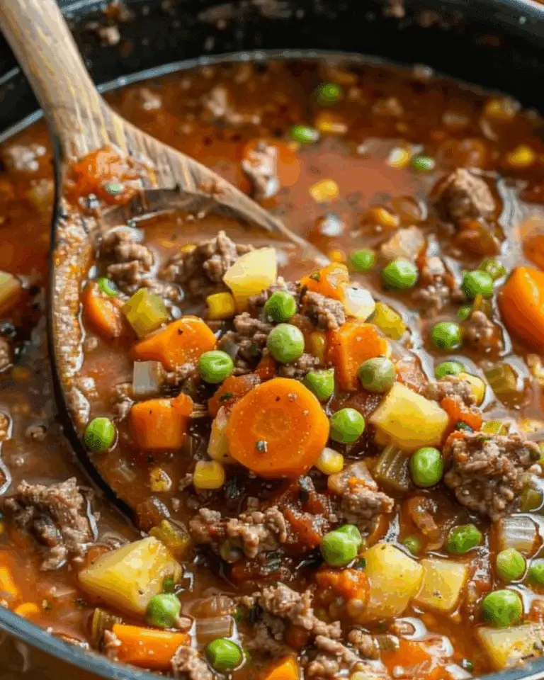 Quick Vegetable Beef Soup