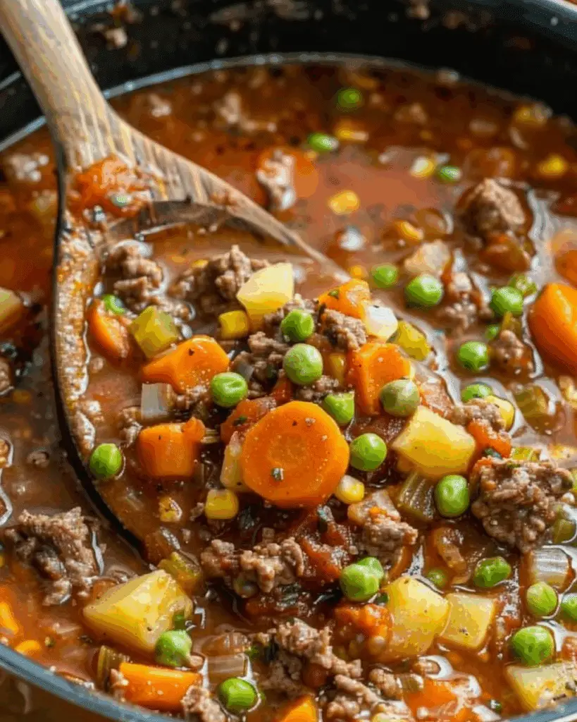Quick Vegetable Beef Soup