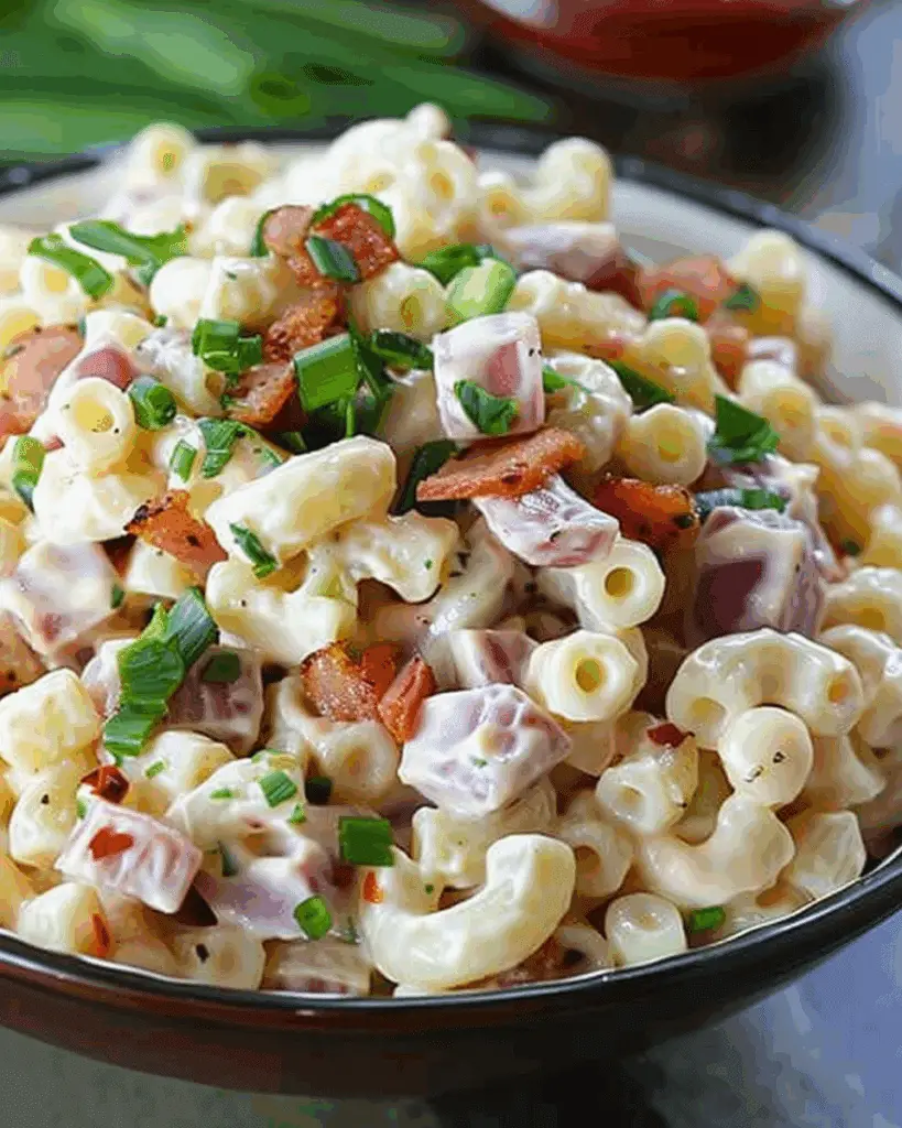 BBQ Macaroni Salad
