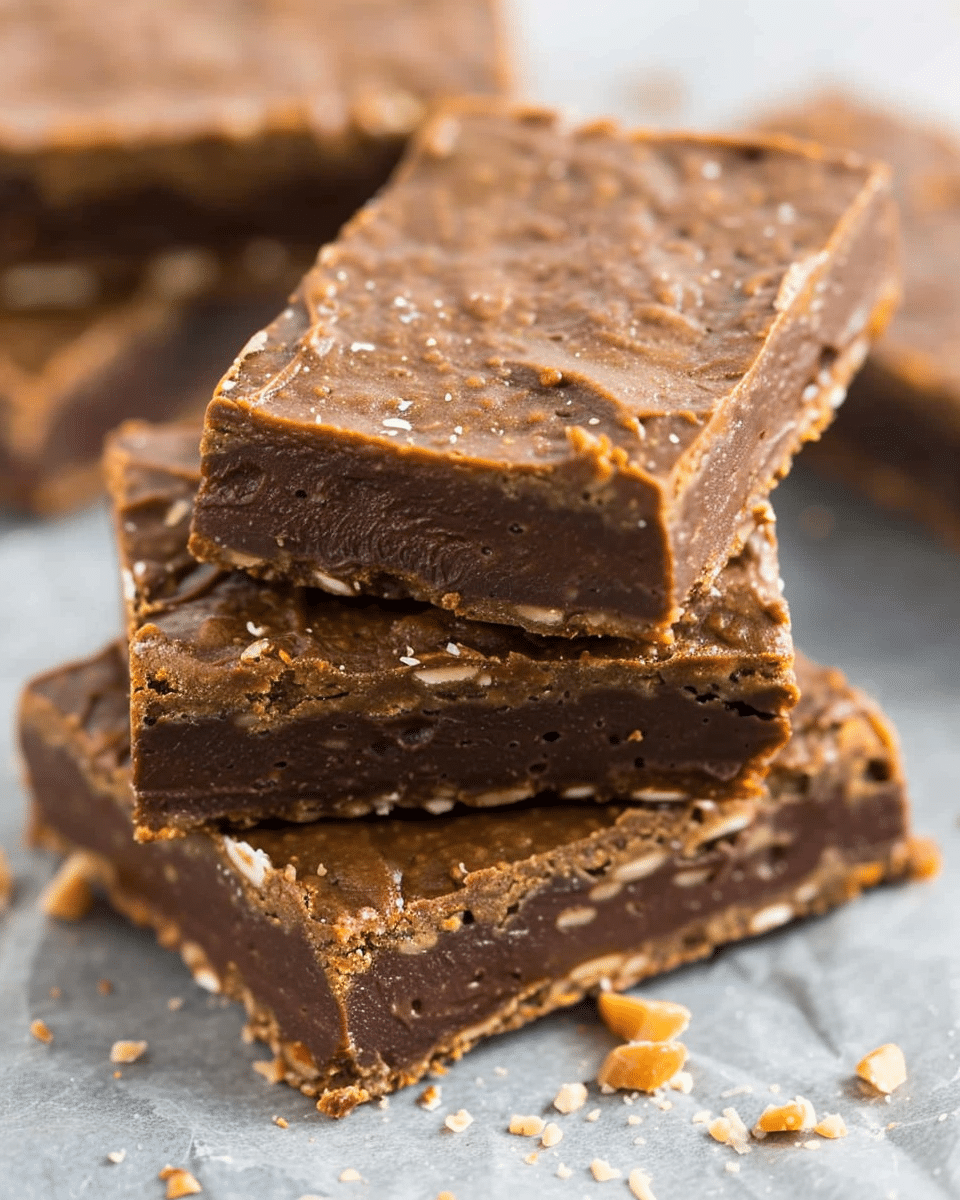 Chocolate Peanut Butter Protein Bars