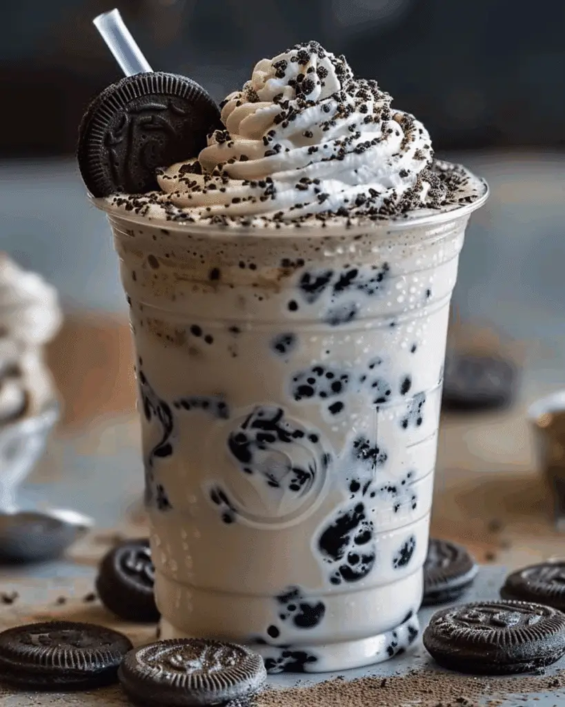 Cookies and Cream Frappuccino