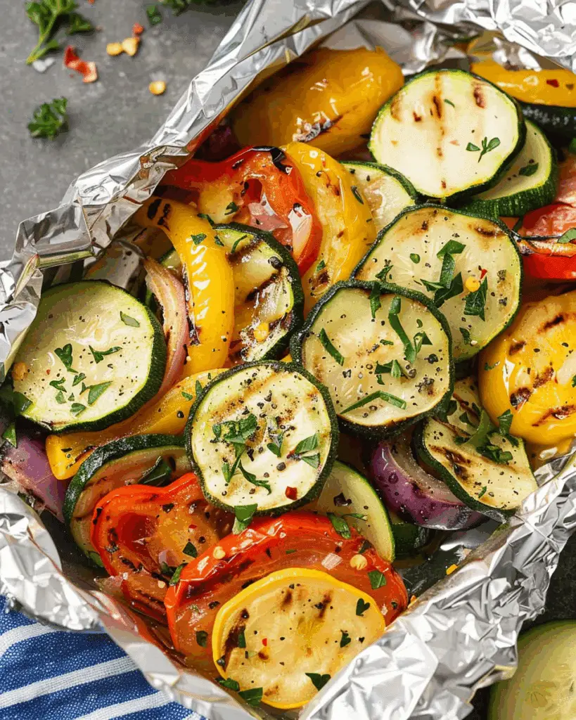 Grilled Vegetables in Foil