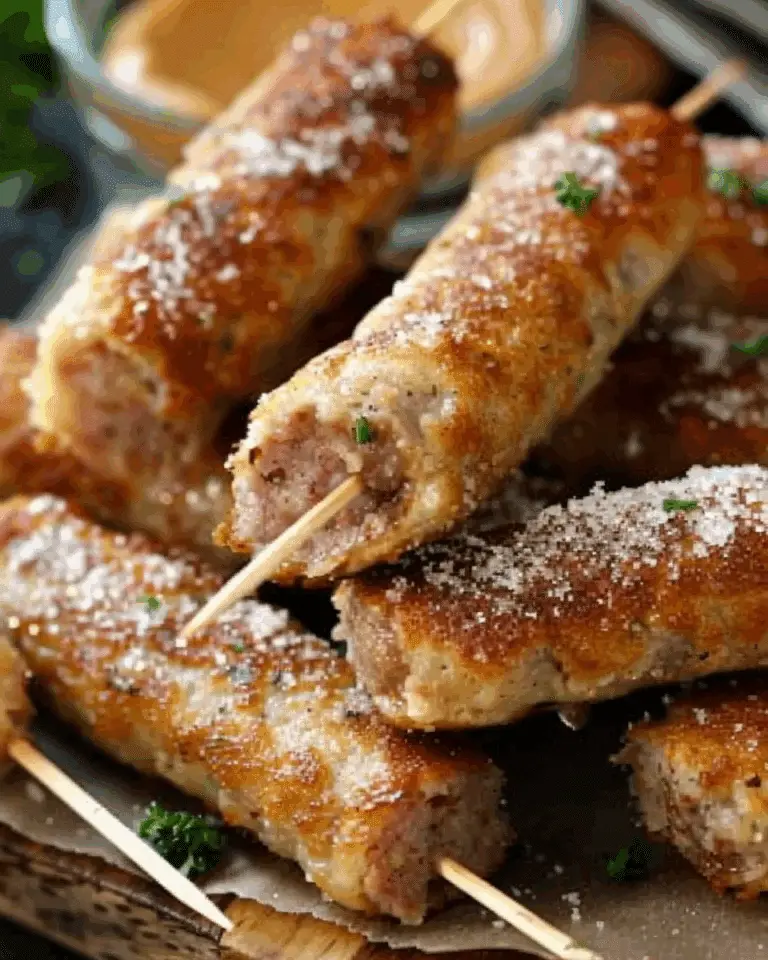 Sausage Pancake on a Stick