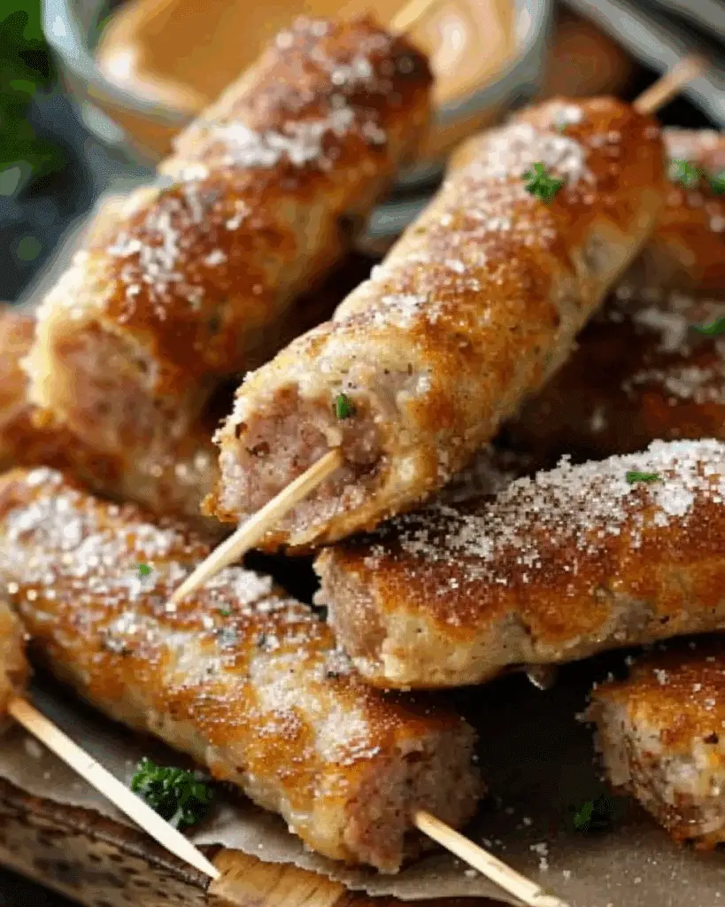 Sausage Pancake on a Stick