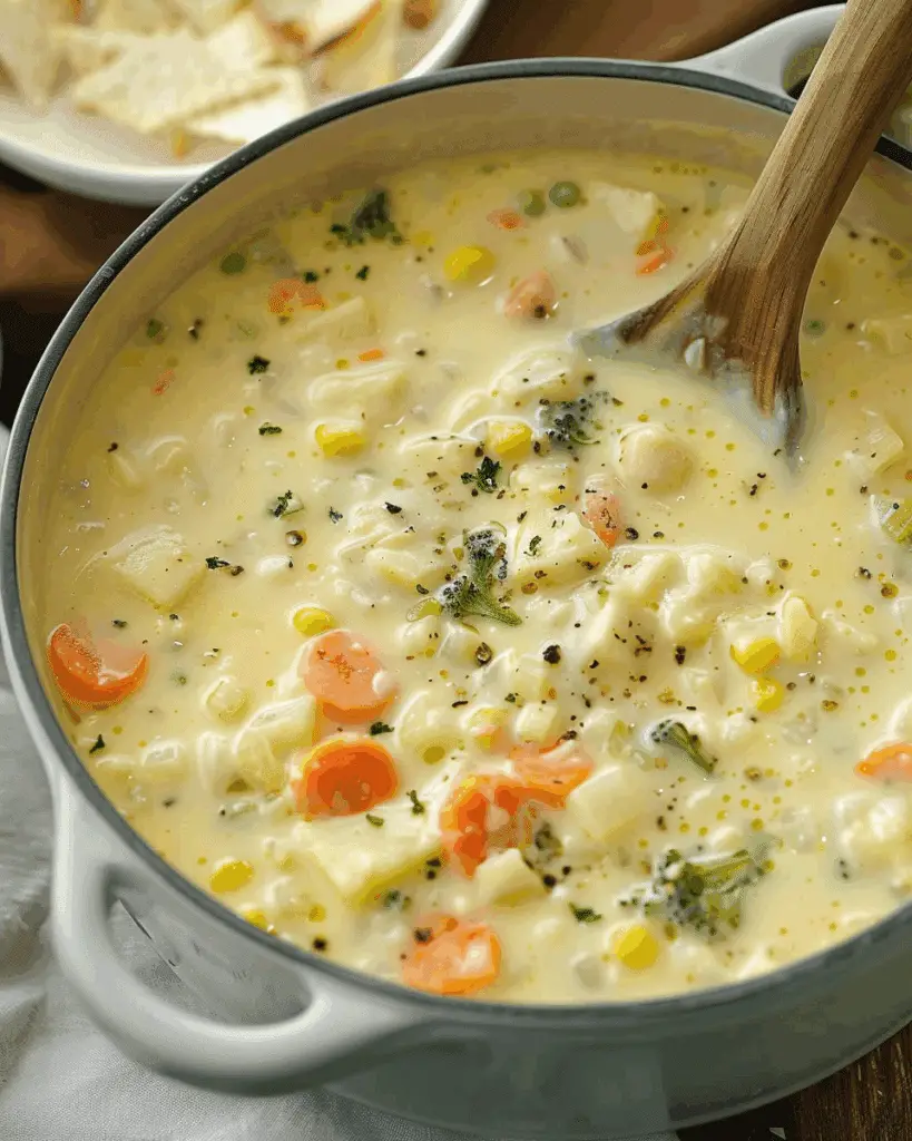 Cheesy Vegetable Chowder