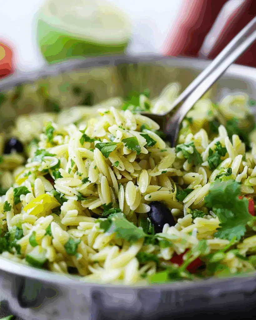 Cilantro Lime Confetti Orzo