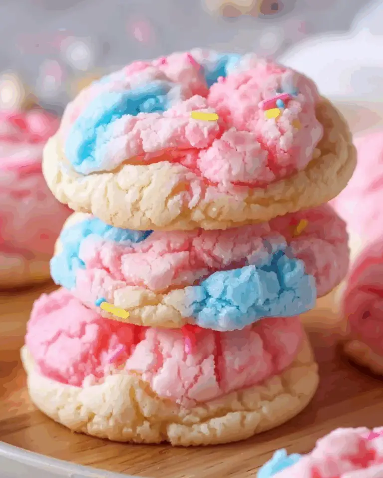 Cotton Candy Cookies