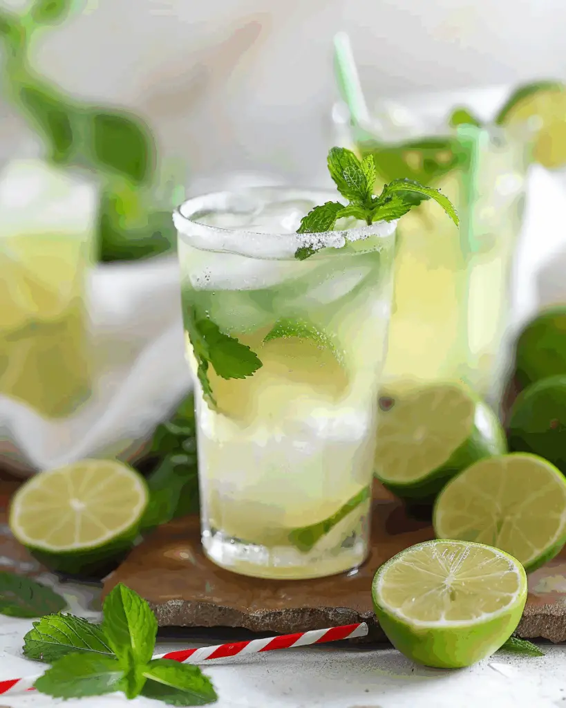 Mint Limeade (Virgin Mojitos)